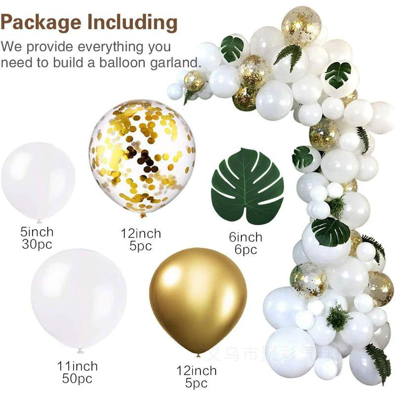 1set Purple Gold Balloons Macaron Balloon Burgundy Garland Arch White Gold Confetti Kit Birthday Party Wedding Decoration