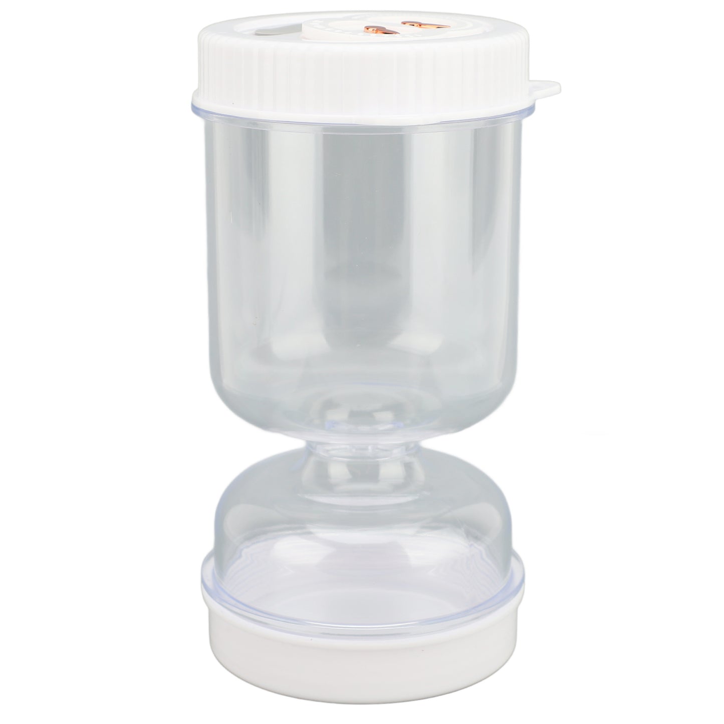 Pickle Jar 50oz Olive Hourglass Jar Leakproof Pickle Juice Separator Jar Pickle Flip Jar for Gherkin Jalapeno Dry Wet Separation
