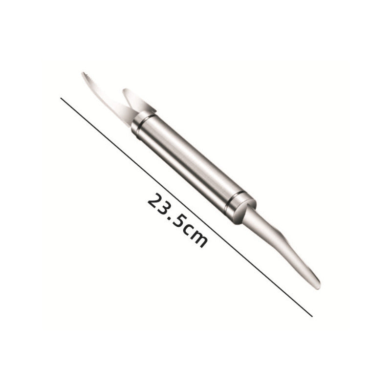 Multifunctional Stainless Steel Shrimp Remover Shrimp Line Fish Maw Knife Fish Cutter Scissories Fish Scale Remover Kitchen Gadget Accessories Tools Creative Kitchen Tools