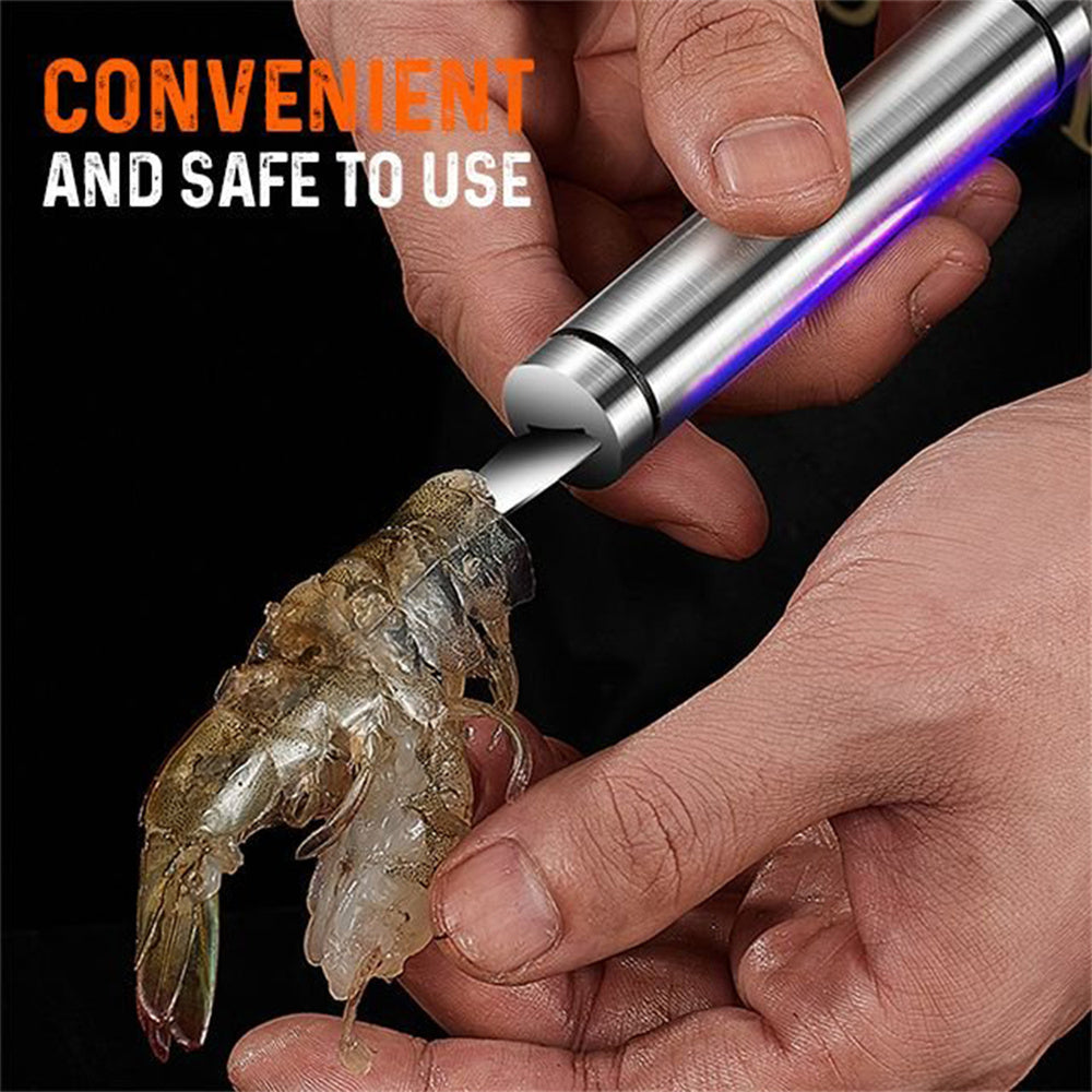 Multifunctional Stainless Steel Shrimp Remover Shrimp Line Fish Maw Knife Fish Cutter Scissories Fish Scale Remover Kitchen Gadget Accessories Tools Creative Kitchen Tools