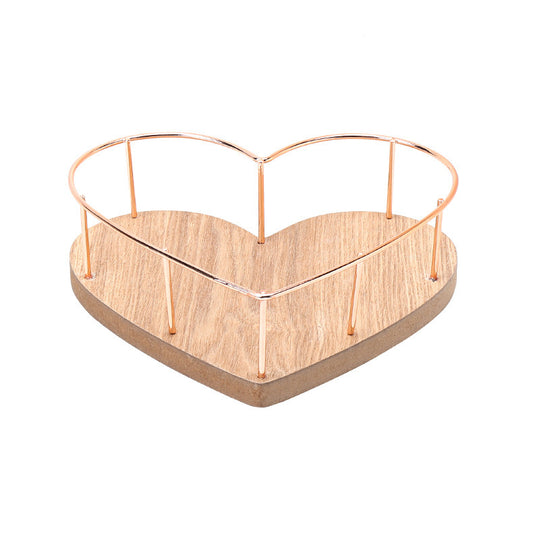 Wholesale Tieyi Storage Basket Table Top Snacks Storage Basket Peach Heart Tray Storage Basket Hanging Sundry Storage Basket