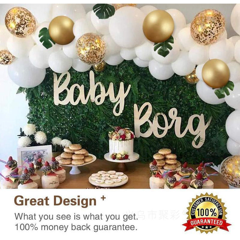1set Purple Gold Balloons  Macaron Balloon Burgundy Garland Arch White Gold Confetti Kit Birthday Party Wedding Decoration