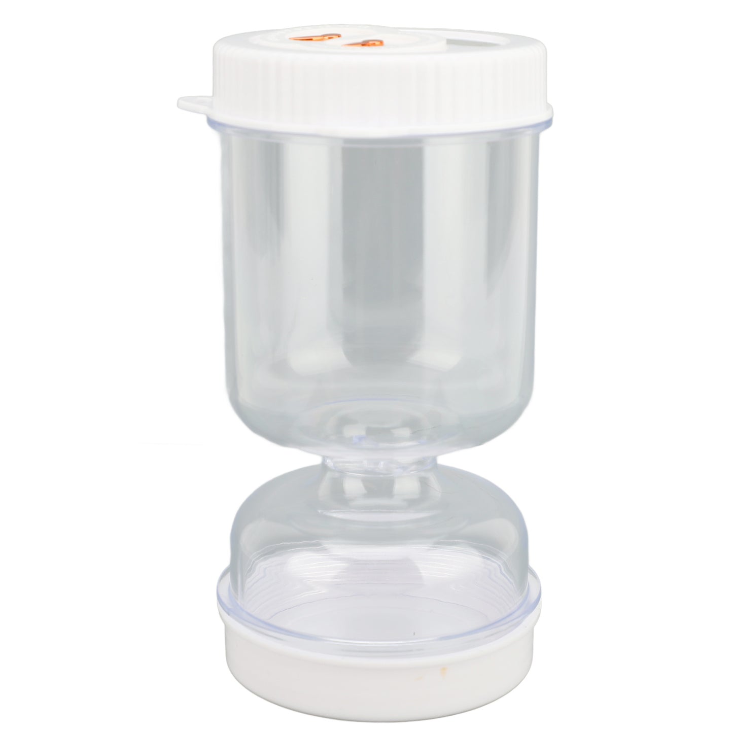 Pickle Jar 50oz Olive Hourglass Jar Leakproof Pickle Juice Separator Jar Pickle Flip Jar for Gherkin Jalapeno Dry Wet Separation